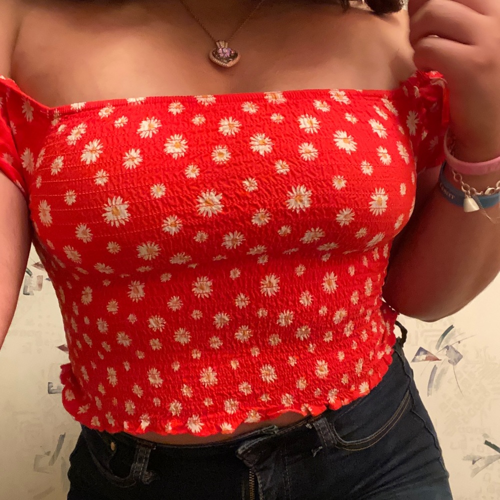 Off the shoulder